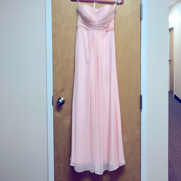 David's Bridal Dresses & Skirts - David’s Bridal Bridesmaid Prom Petal (pink) F15555